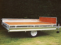 Single Axle Flat Deck