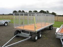 Extra Large Flat Deck Trailers