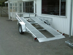 Single Axle Mower Trailer